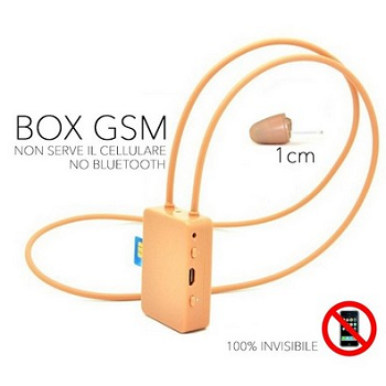 Microauricolare in collana GSM non rilevabile – Spygaming